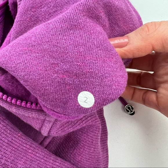 Lululemon Scuba Hoodie II | Heathered Marled Ultra Violet - Picture 8 of 12